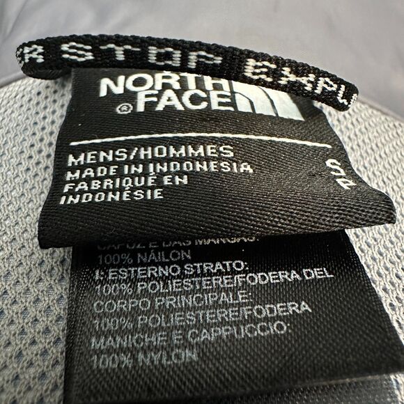 The North Face Chicago Wind Jacket Blue Cloud Camo Men's S/M D/C Rare - Picture 8 of 11